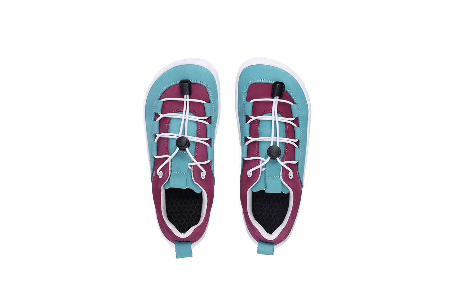 Detské barefoot tenisky Be Lenka Xplorer - Light Teal & Plum.