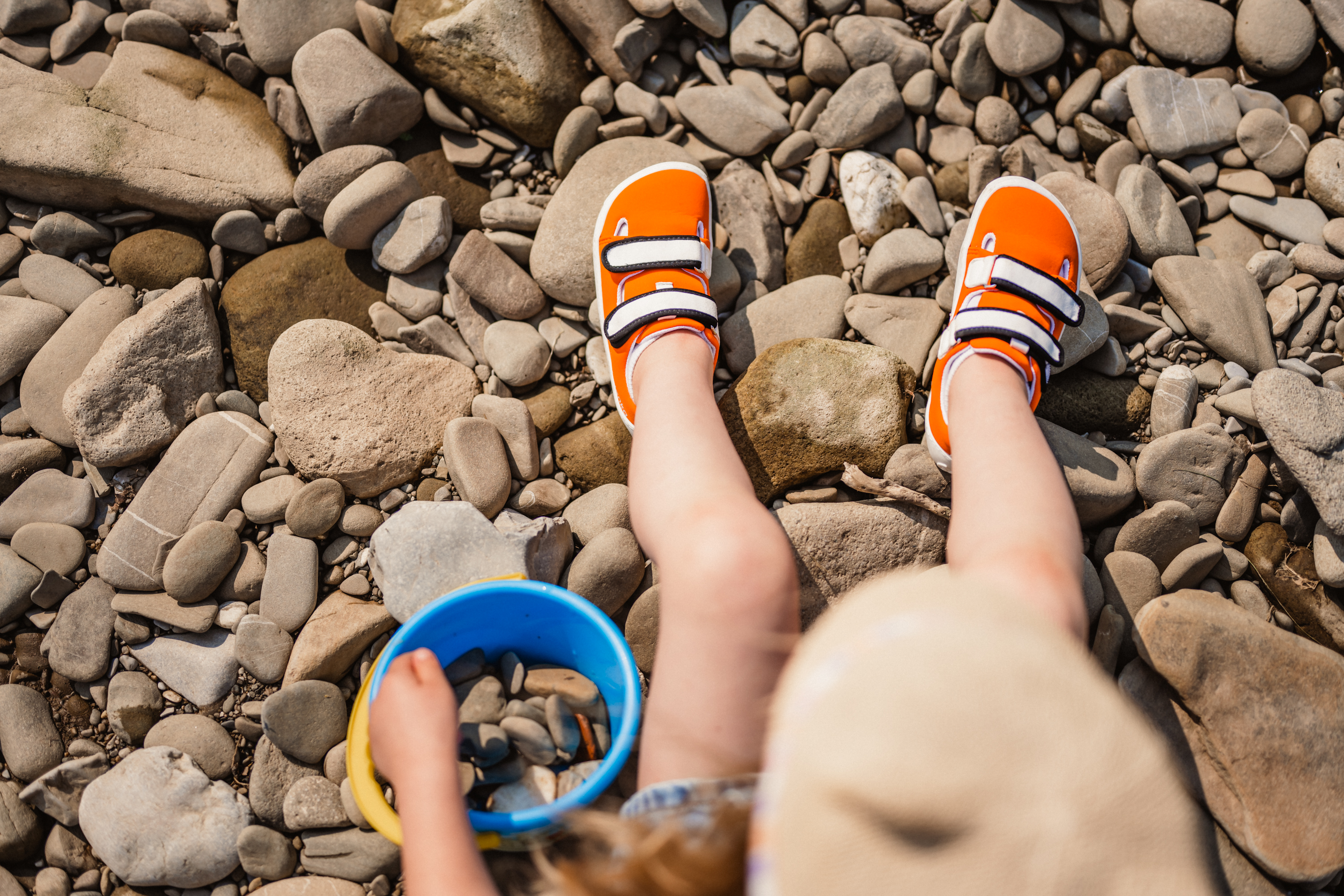 Detské barefoot tenisky Be Lenka Seasiders - Orangy.