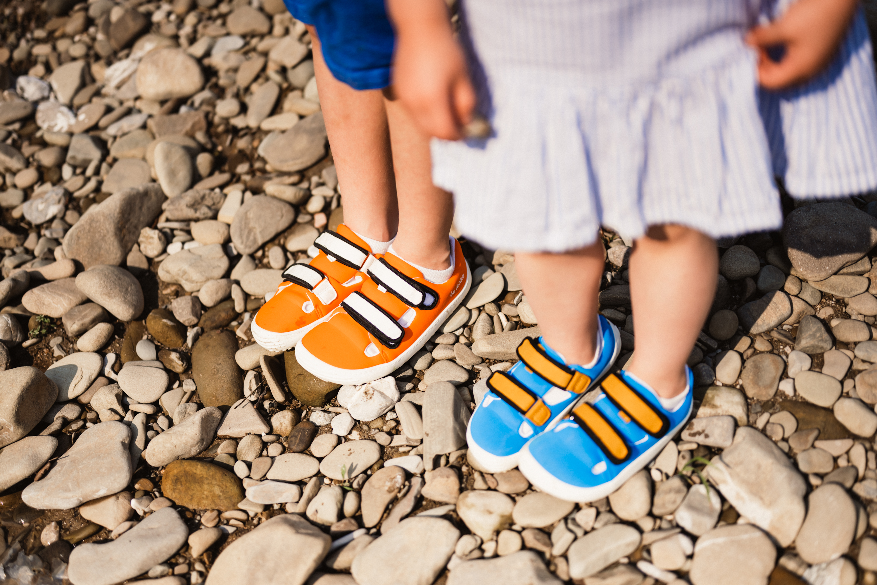 Detské barefoot tenisky Be Lenka Seasiders - Orangy.