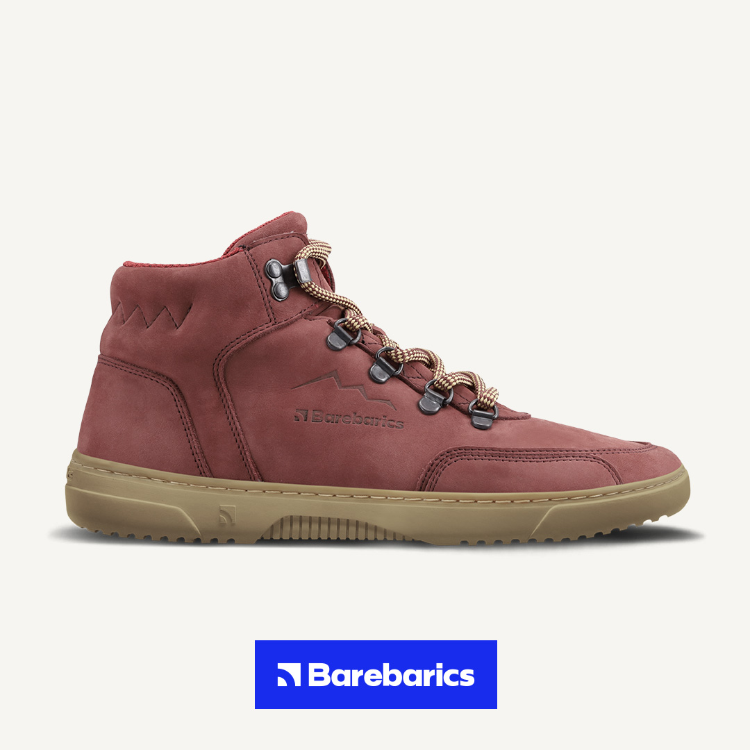 Barefoot tenisky Barebarics Element - Clay Red.