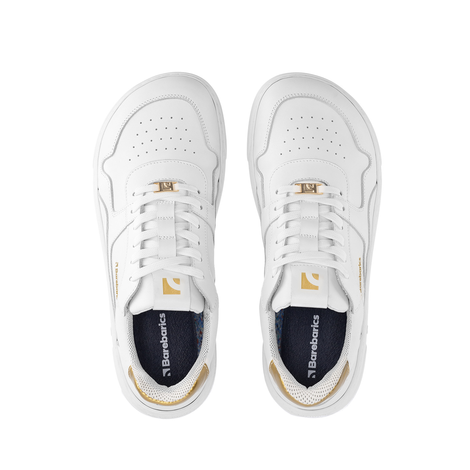 Barefoot tenisky Barebarics Zing - White & Gold - Leather.
Anatomický tvar Teniska rešpektuje tvar chodidiel.
Viac info
vychádzková obuvmoderný mestský dizajnnavrhnuté a ručne vyrobené v Európskej únii, z lokálnych udržateľných materiálovvynikajúca odolnosť a farebná stálosť materiálovtechnológia Dermodry Coolmax® pre kontinuálny odvod vlhkostidostupné v číslach: 36 - 47 (podľa európskeho merania)