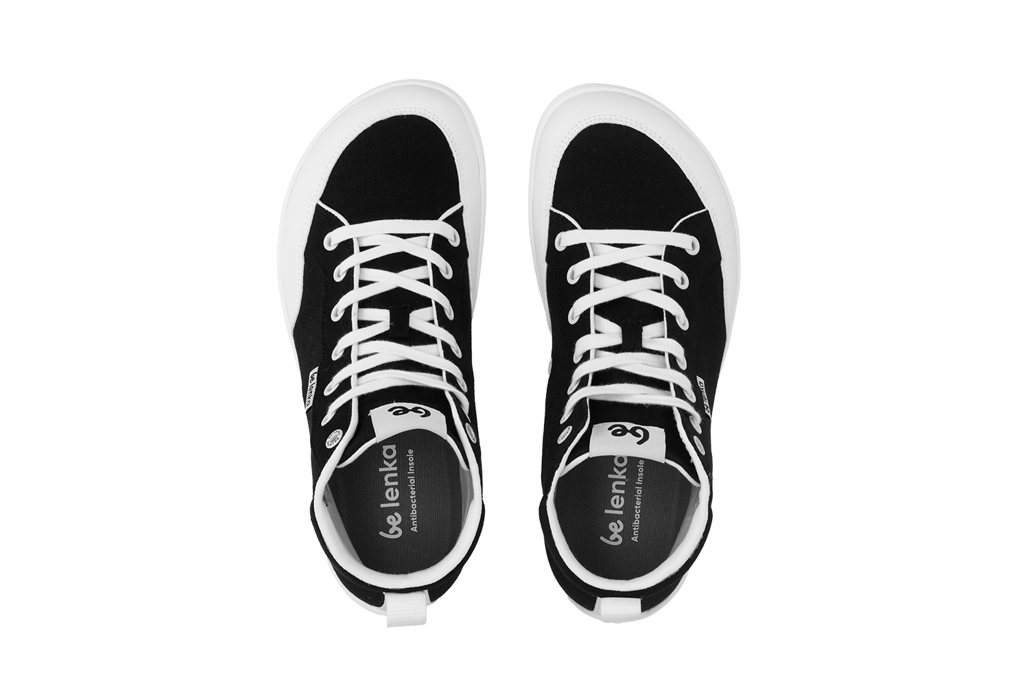 Barefoot tenisky Be Lenka Rebound - High Top - Black & White.



extrémne ľahké topánky pre všetkých milovníkov mestskej klasiky prešitá podrážka EverydayComfort Neo pre dlhšiu životnosť topánoktextilné logo na jazyku a zvršku tenisiekpútko na päte pre jednoduchšie obúvaniedve očká na vnútornej strane tenisiek pre odvetrávanie

Výhody barefoot topánok:
dokonale napodobňujú chôdzu nabosoanatomický tvar topánky poskytuje štedrý priestor pre prstynulový sklon podrážky zachová pätu a špičku v jednej rovine pre správne držanie telastimulačná podrážka s hrúbkou 5mm aktivuje nervové zakončenia chodidlaflexibilné materiály zabezpečujú lepšiu funkčnosť svalov i šliach chodidlaľahkosť obuvi ako prevencia proti únave nôh
Typ: vychádzková obuv