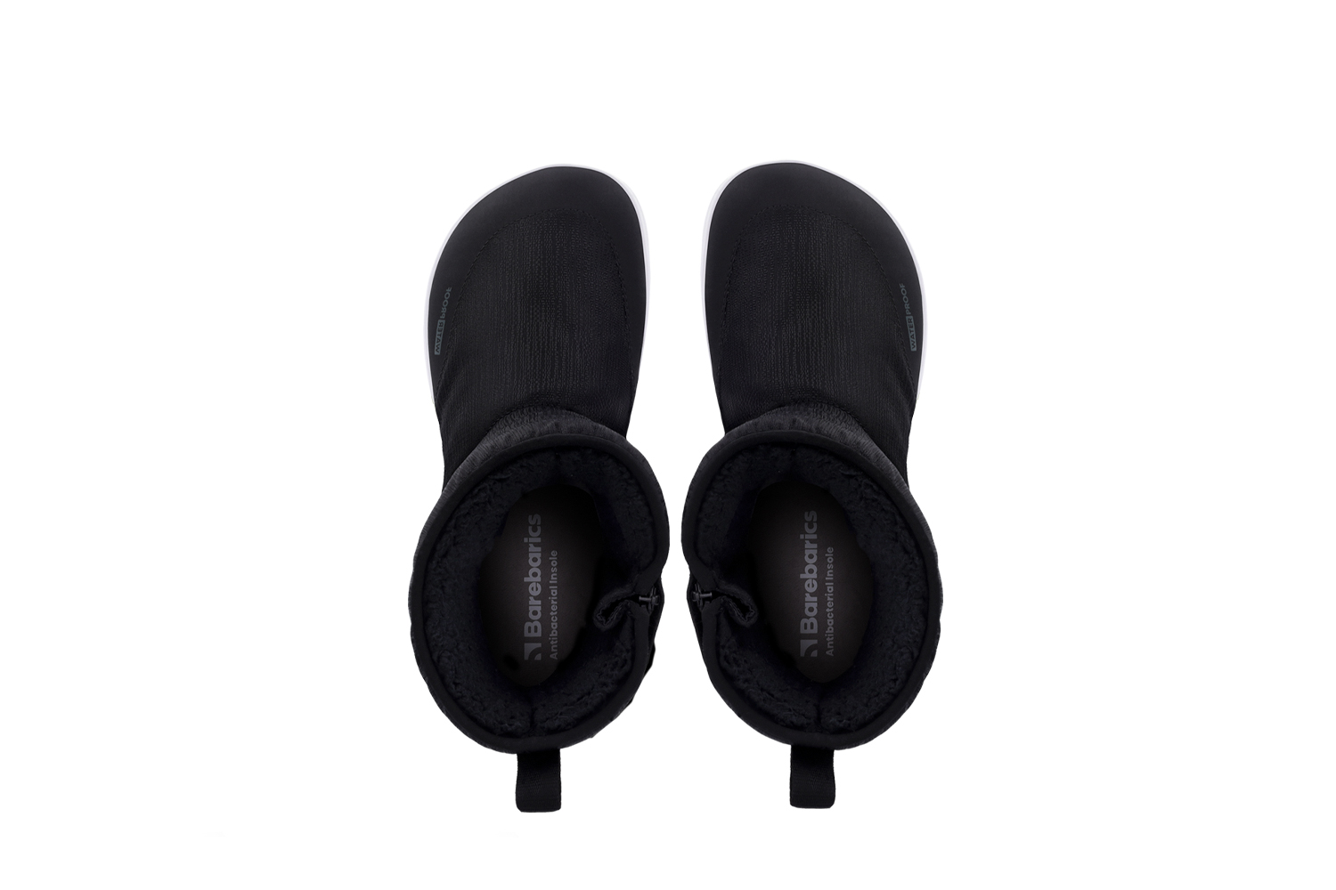 Zimné barefoot topánky Barebarics PolarStride - Black.