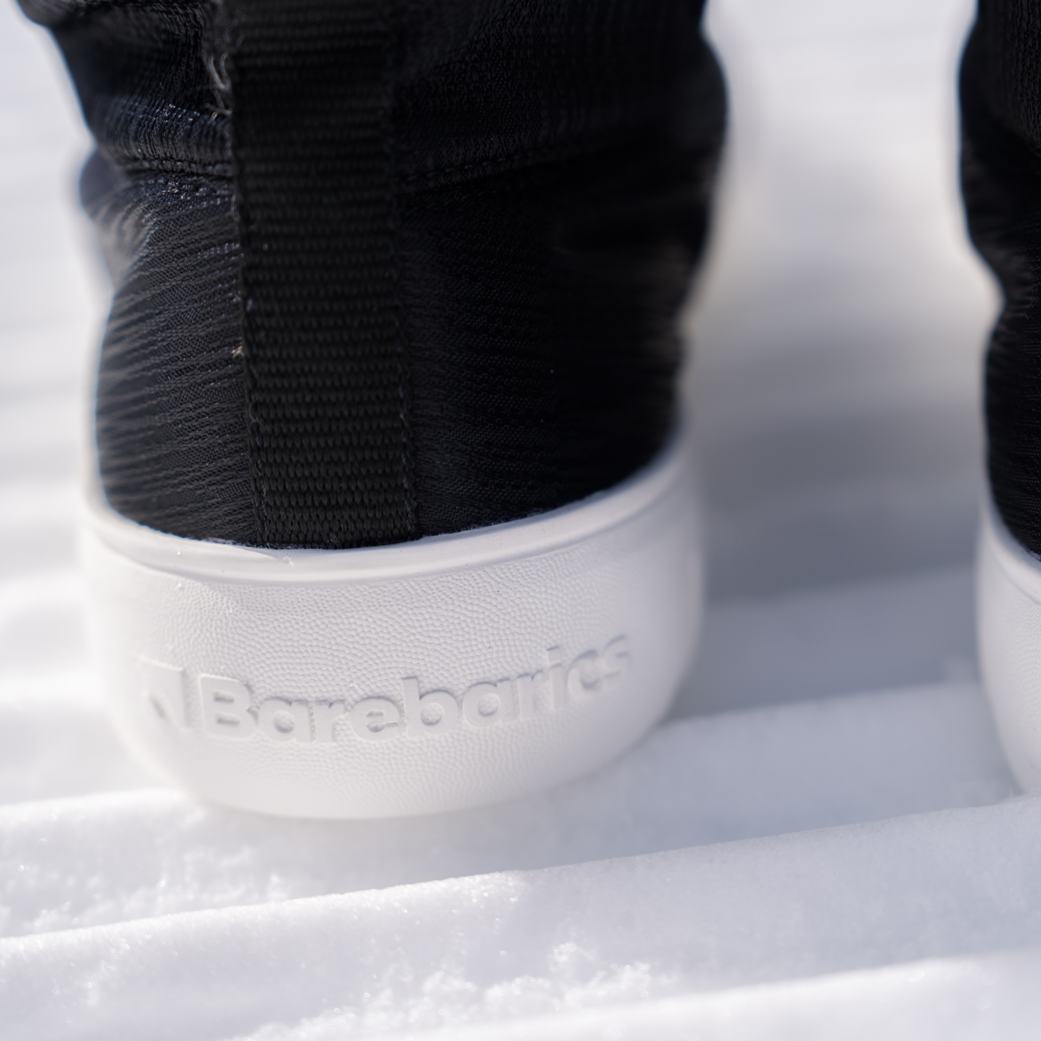 Zimné barefoot topánky Barebarics PolarStride - Black.