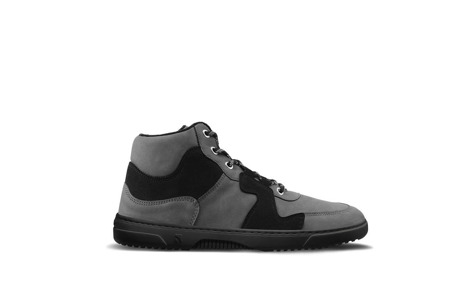 Barefoot tenisky Barebarics Lynx - Dark Grey & Black.