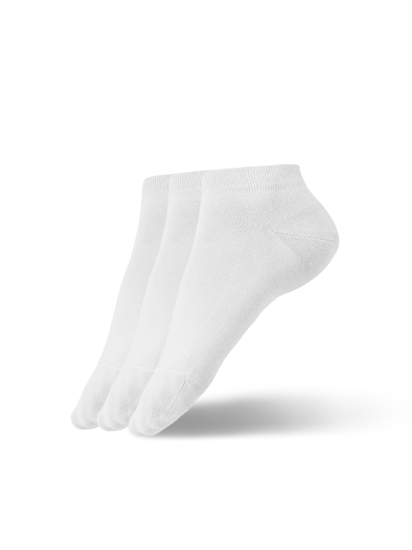 Barefoot ponožky - Low-cut - Essentials - White - 3 pack